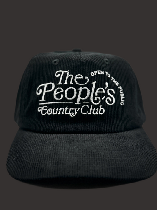 TPCC Corduroy Hat (Black)